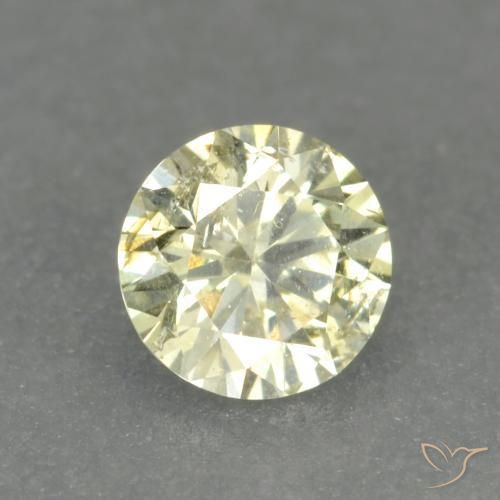 9,17 ctw natürlicher Zitronengelb Diamant, Runden, VS-SI