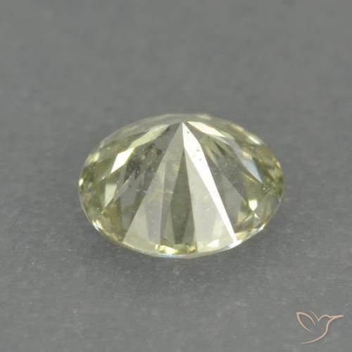 9,17 ctw natürlicher Zitronengelb Diamant, Runden, VS-SI