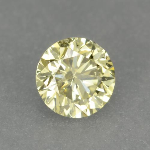 9,17 ctw natürlicher Zitronengelb Diamant, Rund Schliff, VS-SI