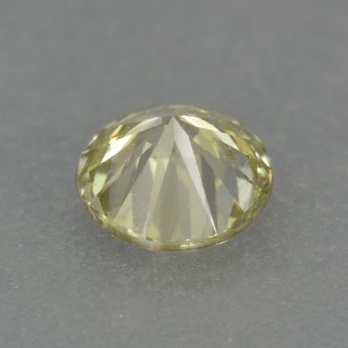 9,17 ctw natürlicher Zitronengelb Diamant, Rund Schliff, VS-SI