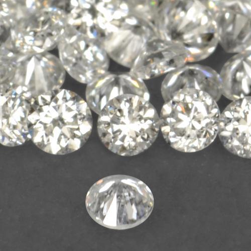 0,19 ct natürliche weißer Diamant-Edelsteine, Rundschliff, VS-SI