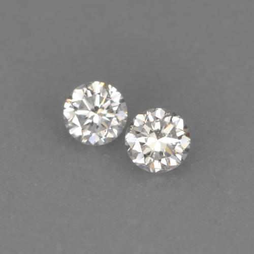 0.03 ct natürliche Warmweiß Diamant-Edelsteine, Rund Schliff, VVS-VS