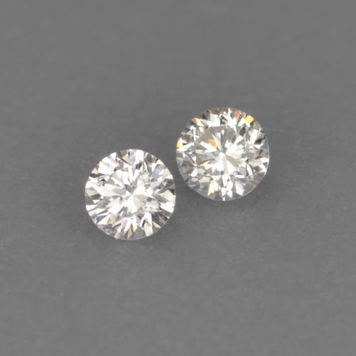 0.03 ct natürliche Warmweiß Diamant-Edelsteine, Rund Schliff, VVS-VS