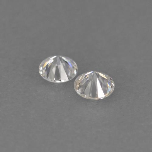 0.03 ct natürliche Warmweiß Diamant-Edelsteine, Rund Schliff, VVS-VS