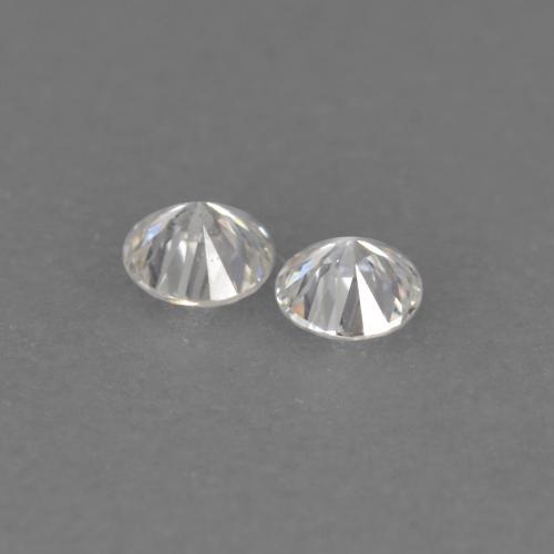 0,02 ct natürliche weißer Diamant-Edelsteine, Rundschliff, VVS-VS