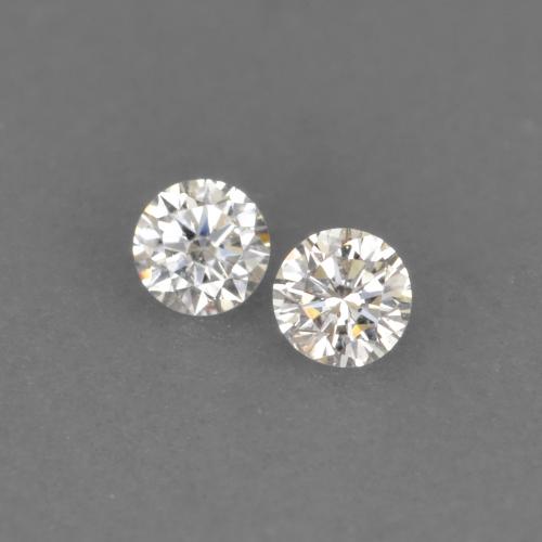 0.03 ct natürliche Warmweiß Diamant-Edelsteine, Rund Schliff, VVS-VS