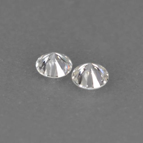 0.03 ct natürliche Warmweiß Diamant-Edelsteine, Rund Schliff, VVS-VS