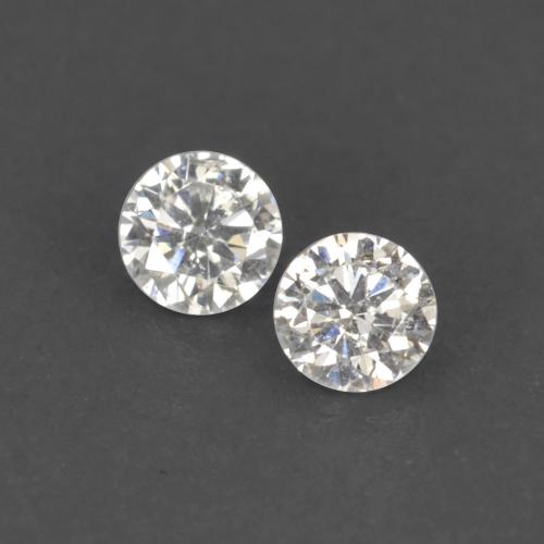 0,02 ct natürliche weißer Diamant-Edelsteine, Rundschliff, VS