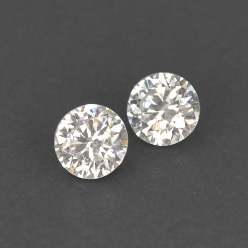0,02 ct natürliche weißer Diamant-Edelsteine, Rundschliff, VS