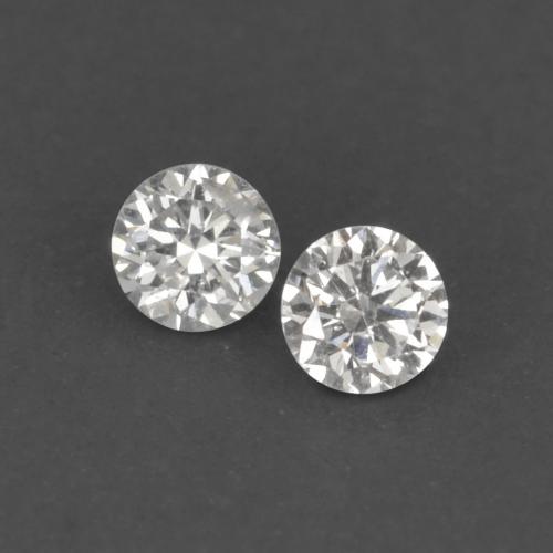 0,03 ct natürliche weißer Diamant-Edelsteine, Rundschliff, VVS-VS
