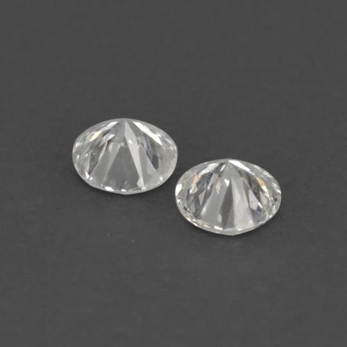 0,03 ct natürliche weißer Diamant-Edelsteine, Rundschliff, VVS-VS