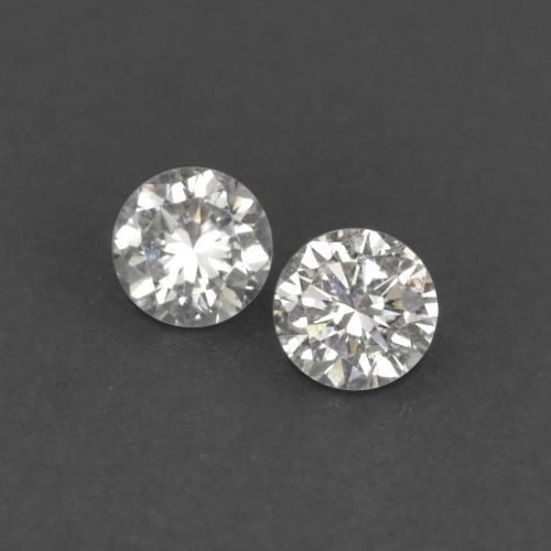 0.03 ct natürliche Warmweiß Diamant-Edelsteine, Rund Schliff, VVS-VS