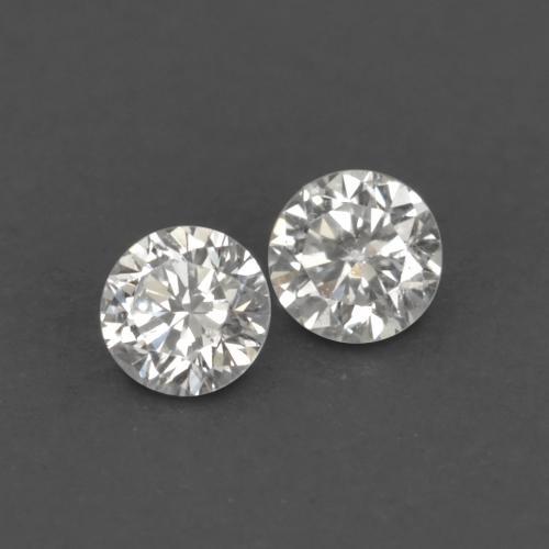 0,04 ct natürliche weißer Diamant-Edelsteine, Rundschliff, VVS-VS