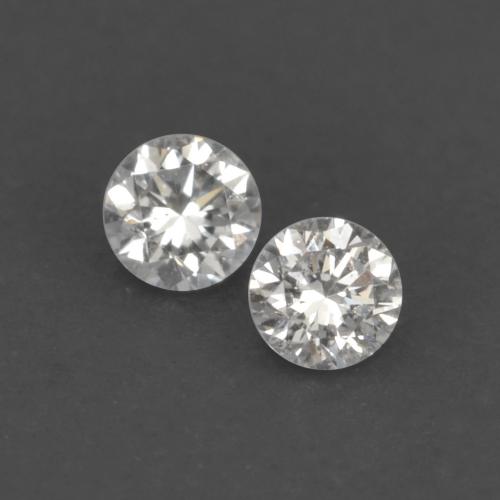 0,03 ct natürliche weißer Diamant-Edelsteine, Rundschliff, VVS-VS