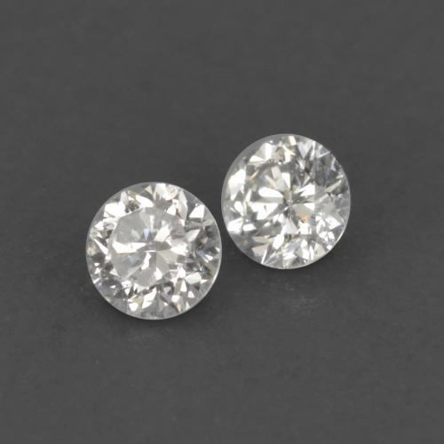 0.02 ct natürliche Warmweiß Diamant-Edelsteine, Rund Schliff, VVS-VS