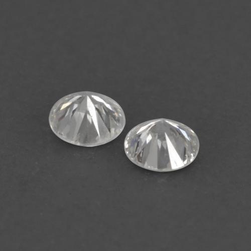 0.02 ct natürliche Warmweiß Diamant-Edelsteine, Rund Schliff, VVS-VS