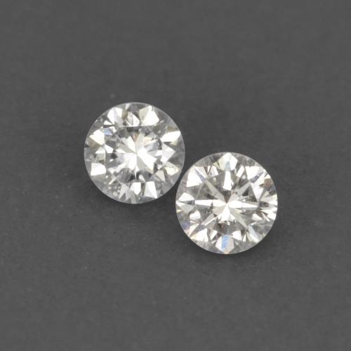 0.03 ct natürliche Warmweiß Diamant-Edelsteine, Rund Schliff, VVS-VS