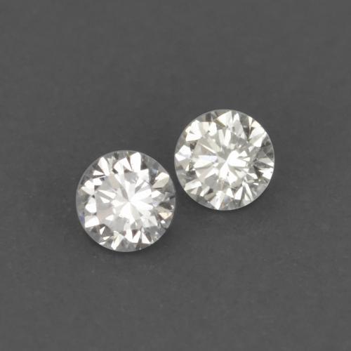 0.03 ct natürliche Warmweiß Diamant-Edelsteine, Rund Schliff, VVS-VS
