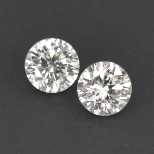 0,04 ct natürliche weißer Diamant-Edelsteine, Rundschliff, VVS-VS