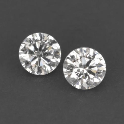 0.04 ct natürliche Warmweiß Diamant-Edelsteine, Rund Schliff, VVS-VS