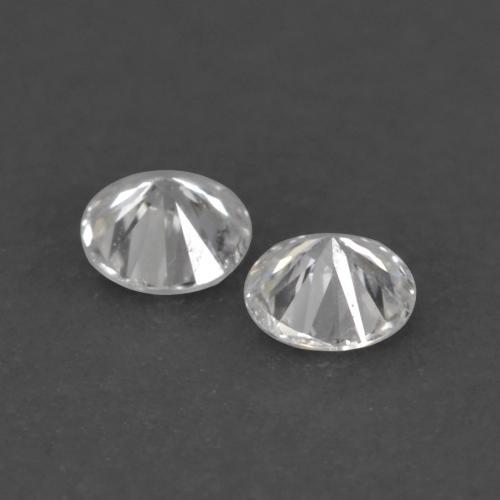0.04 ct natürliche Warmweiß Diamant-Edelsteine, Rund Schliff, VVS-VS
