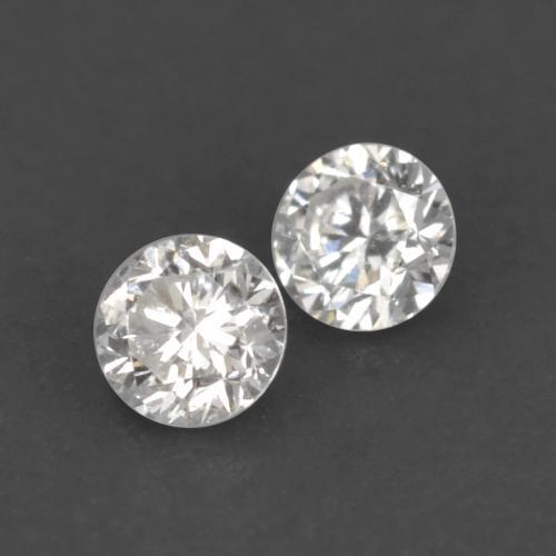 0,03 ct natürliche weißer Diamant-Edelsteine, Rundschliff, VVS-VS
