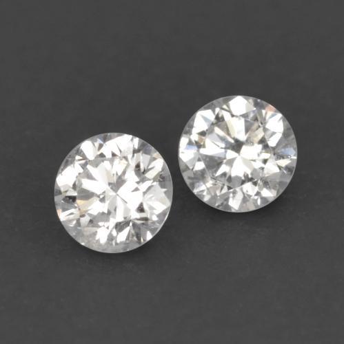 0,03 ct natürliche weißer Diamant-Edelsteine, Rundschliff, VVS-VS