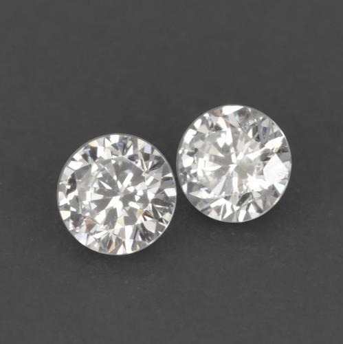 0,04 ct natürliche weißer Diamant-Edelsteine, Rundschliff, VVS-VS