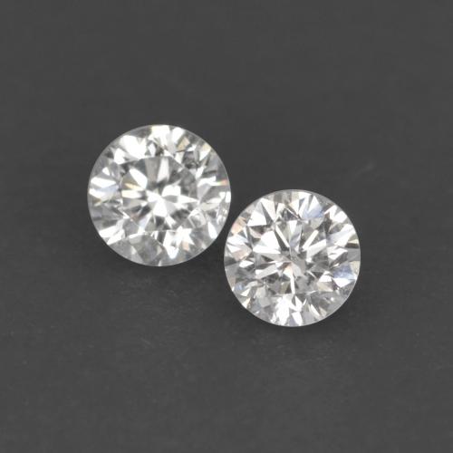 0.02 ct natürliche Warmweiß Diamant-Edelsteine, Rund Schliff, VS