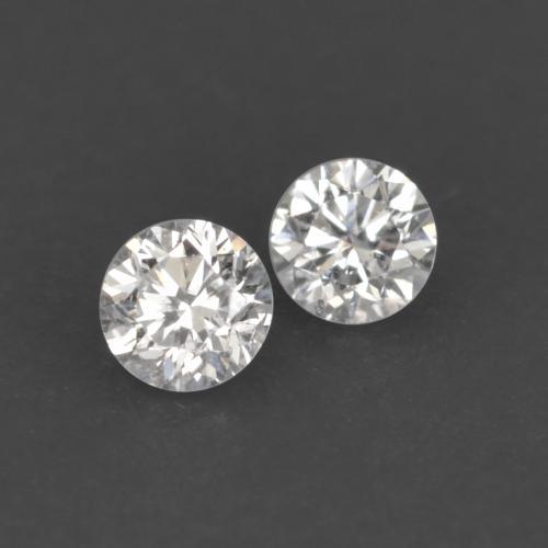0.02 ct natürliche Warmweiß Diamant-Edelsteine, Rund Schliff, VS