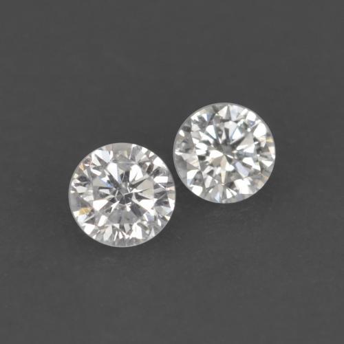 0.03 ct natürliche Warmweiß Diamant-Edelsteine, Rund Schliff, VVS-VS