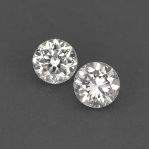 0,04 ct natürliche weißer Diamant-Edelsteine, Rundschliff, VS