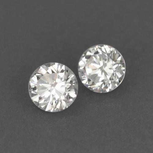 0,03 ct natürliche weißer Diamant-Edelsteine, Rundschliff, VS