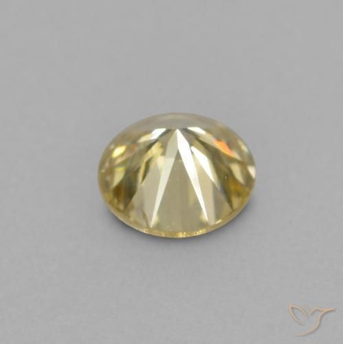 9,17 ctw natürlicher Champagner Diamant, Runden, VVS-VS
