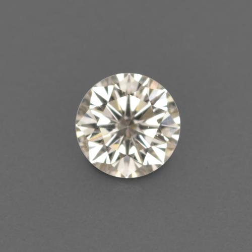 0,09 ctw natürlicher weißer Diamant, Rundschliff, VVS-VS
