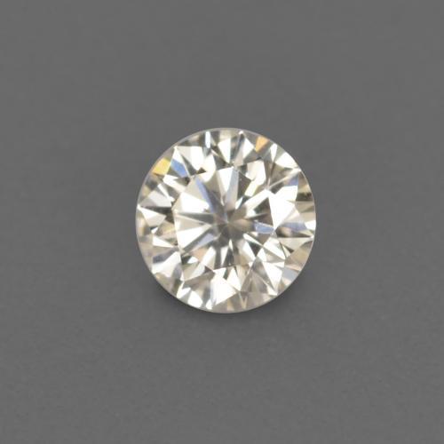 0,09 ctw natürlicher weißer Diamant, Rundschliff, VVS-VS