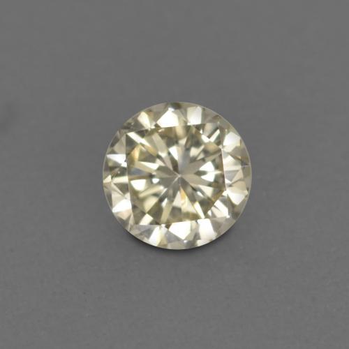 9,17 ctw natürlicher champagnerfarbend Diamant, Rund Schliff, VVS-VS