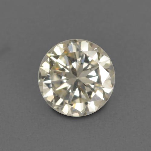 9,17 ctw natürlicher champagnerfarbend Diamant, Rund Schliff, VVS-VS
