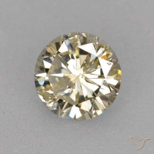 9,17 ctw natürlicher champagnerfarbend Diamant, Runden, VS-SI