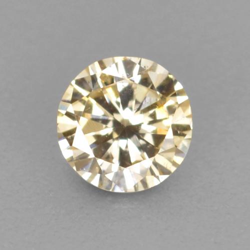 9,17 ctw natürlicher champagnerfarbend Diamant, Rund Schliff, VS