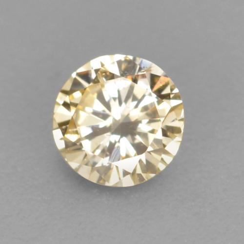 9,17 ctw natürlicher champagnerfarbend Diamant, Rund Schliff, VS