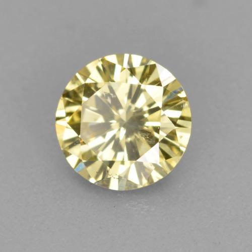 9,17 ctw natürlicher champagnerfarbend Diamant, Rund Schliff, VS