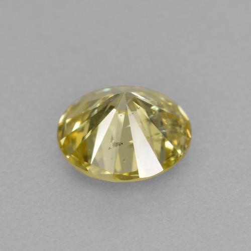 9,17 ctw natürlicher champagnerfarbend Diamant, Rund Schliff, VS