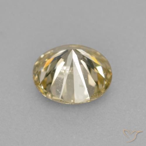 9,17 ctw natürlicher champagnerfarbend Diamant, Runden, VS