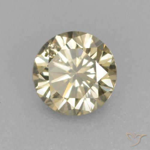 9,17 ctw natürlicher champagnerfarbend Diamant, Runden, VS