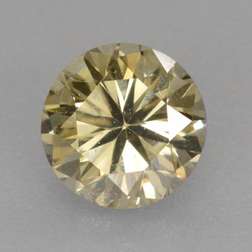 9,17 ctw natürlicher Cognac Diamant, Rund Schliff, VVS-VS