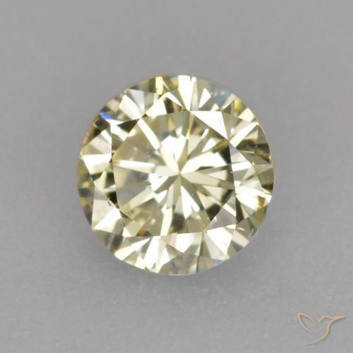 9,17 ctw natürlicher champagnerfarbend Diamant, Runden, VVS-VS