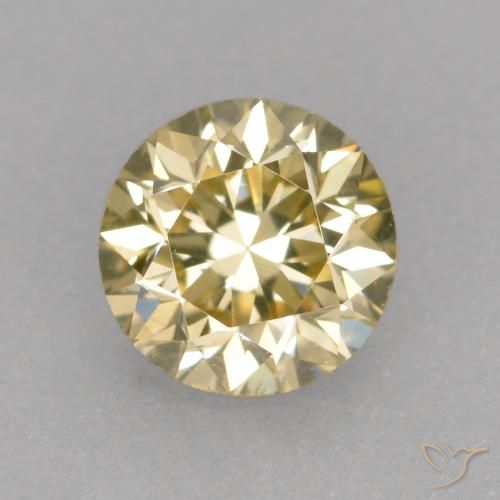 0.31ct Natürlicher Champagner Diamant, Runden, VS