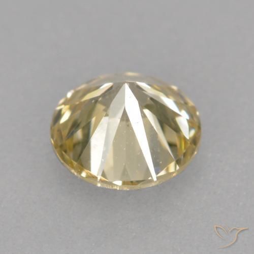 9,17 ctw natürlicher Champagner Diamant, Runden, VS