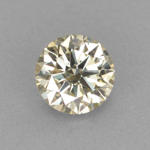 9,17 ctw natürlicher champagnerfarbend Diamant, Rund Schliff, VVS-VS